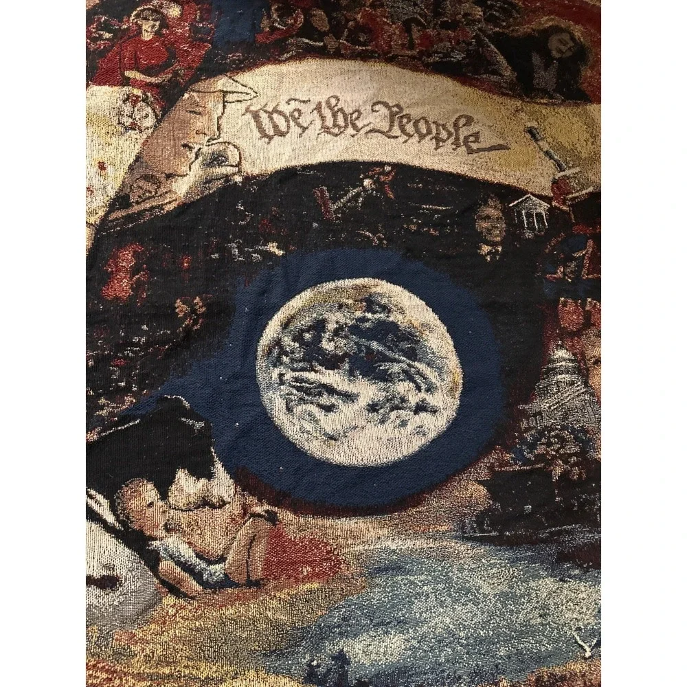American Heritage Tapestry Throw Blanket 
